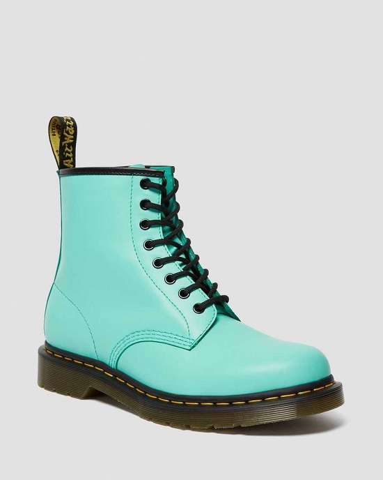 Botines Dr. Martens 1460 Smooth Mujer Verde Menta/Verdes MX-04693